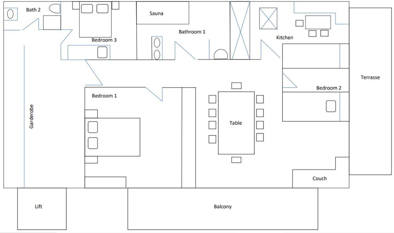 阿尔滕马克特蓬高Penthouse „Das Besenhaus“公寓 外观 照片